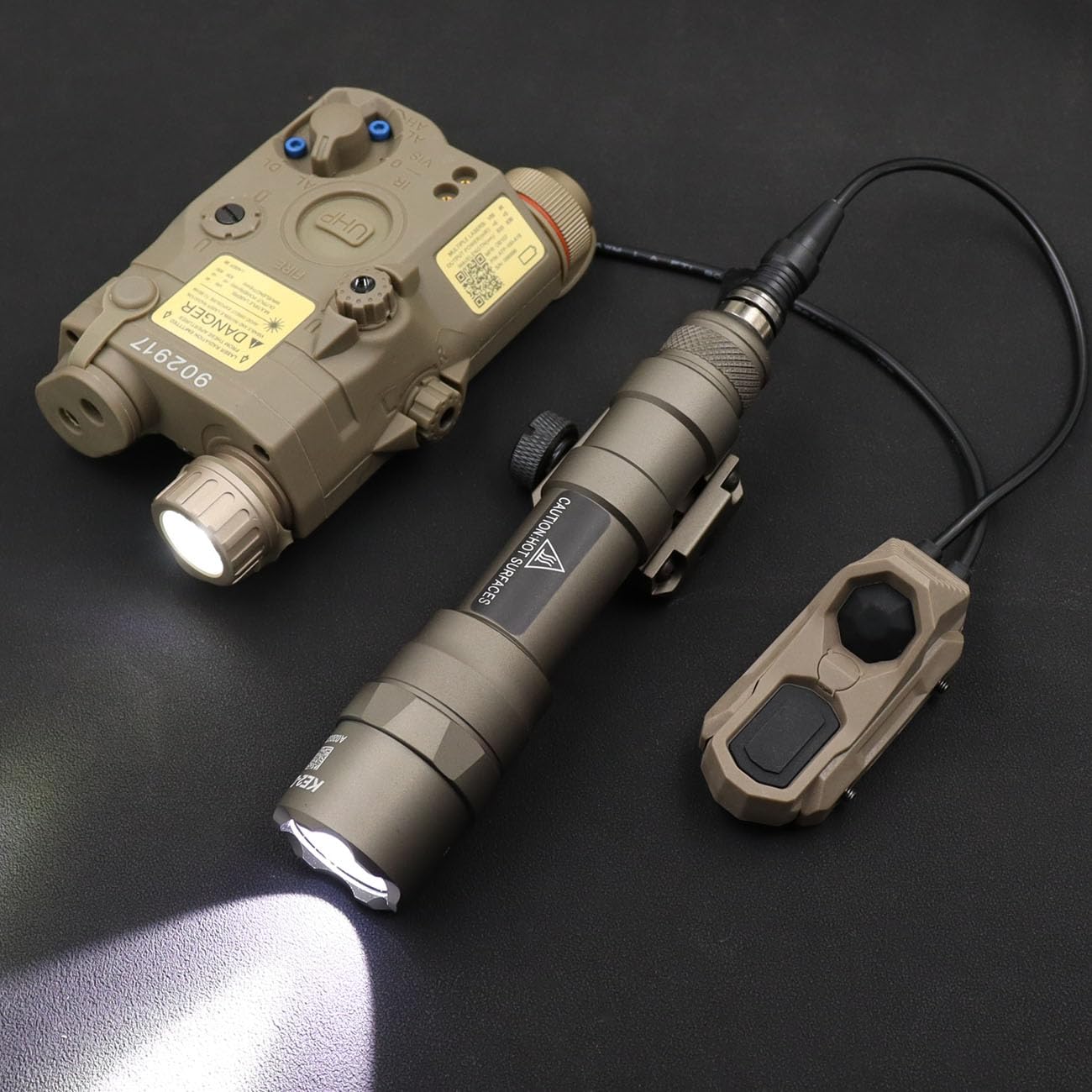 peq-15 m600 ライト Amazon.com: LThyzszb Tactical Dual Remote Pressure Switch